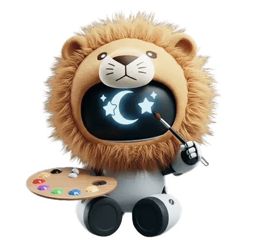 CodeBuddy 吉祥物 - 狮子